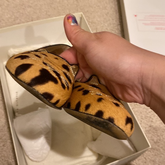 Authentic Charlotte Olympia Leopard pattern cat flats 38 - Picture 8 of 9